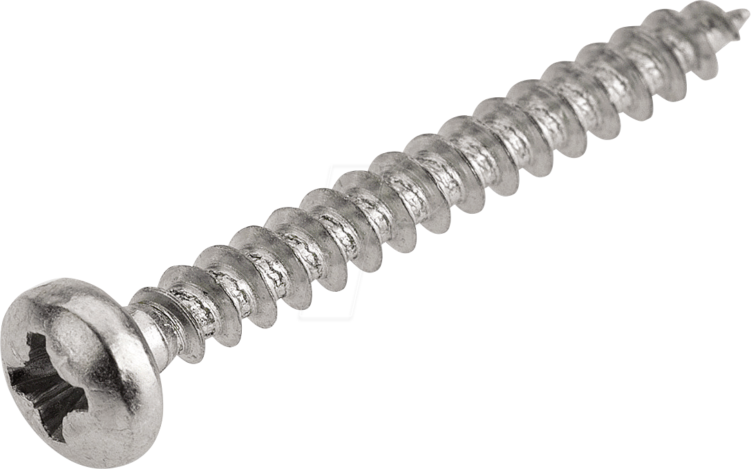 CIMCO 190098 - Spanplattenschraube Halbrundkopf 4,0x20mm PZ2, 200er Pack
