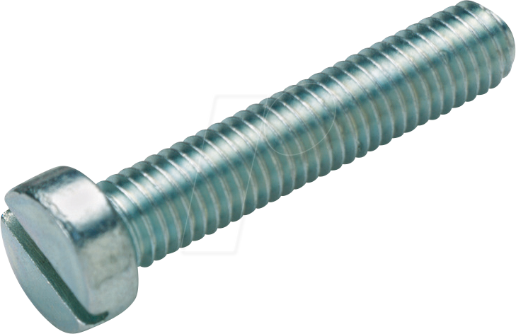 CIMCO 190890 - Zylinderschraube mit Schlitz M6x40, 100er Pack