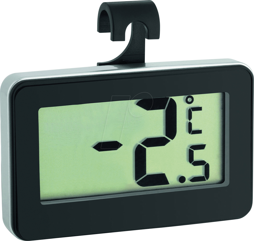 THERMOMÈTRE DE RÉFRIGÉRATEUR avec aimant analogique Blanc