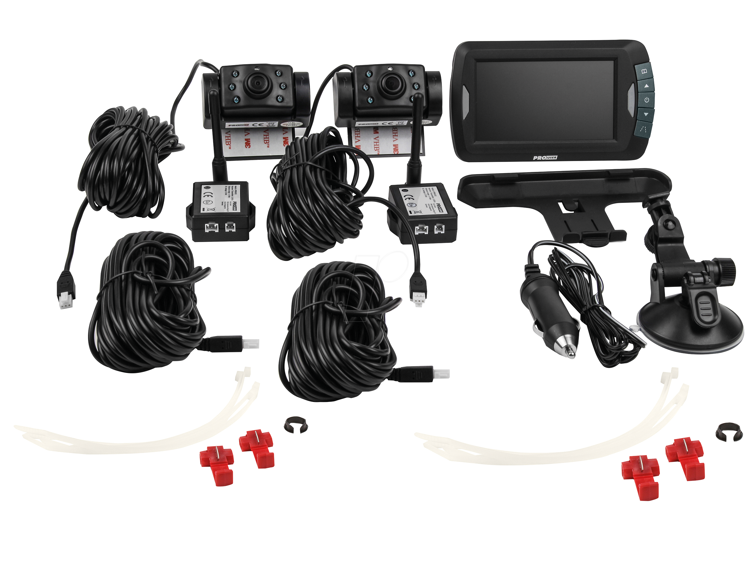 kit caméra de recul numérique sans-fil et nocturne + écran 7″ – G