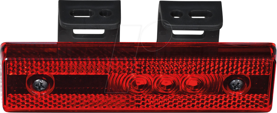 Image of ANHGR 100105303C - Anhänger - Umrissleuchte, LED, eckig, rot