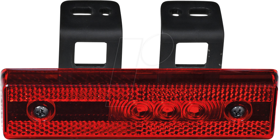 Image of ANHGR 100105303Z - Anhänger - Umrissleuchte, LED, eckig, rot