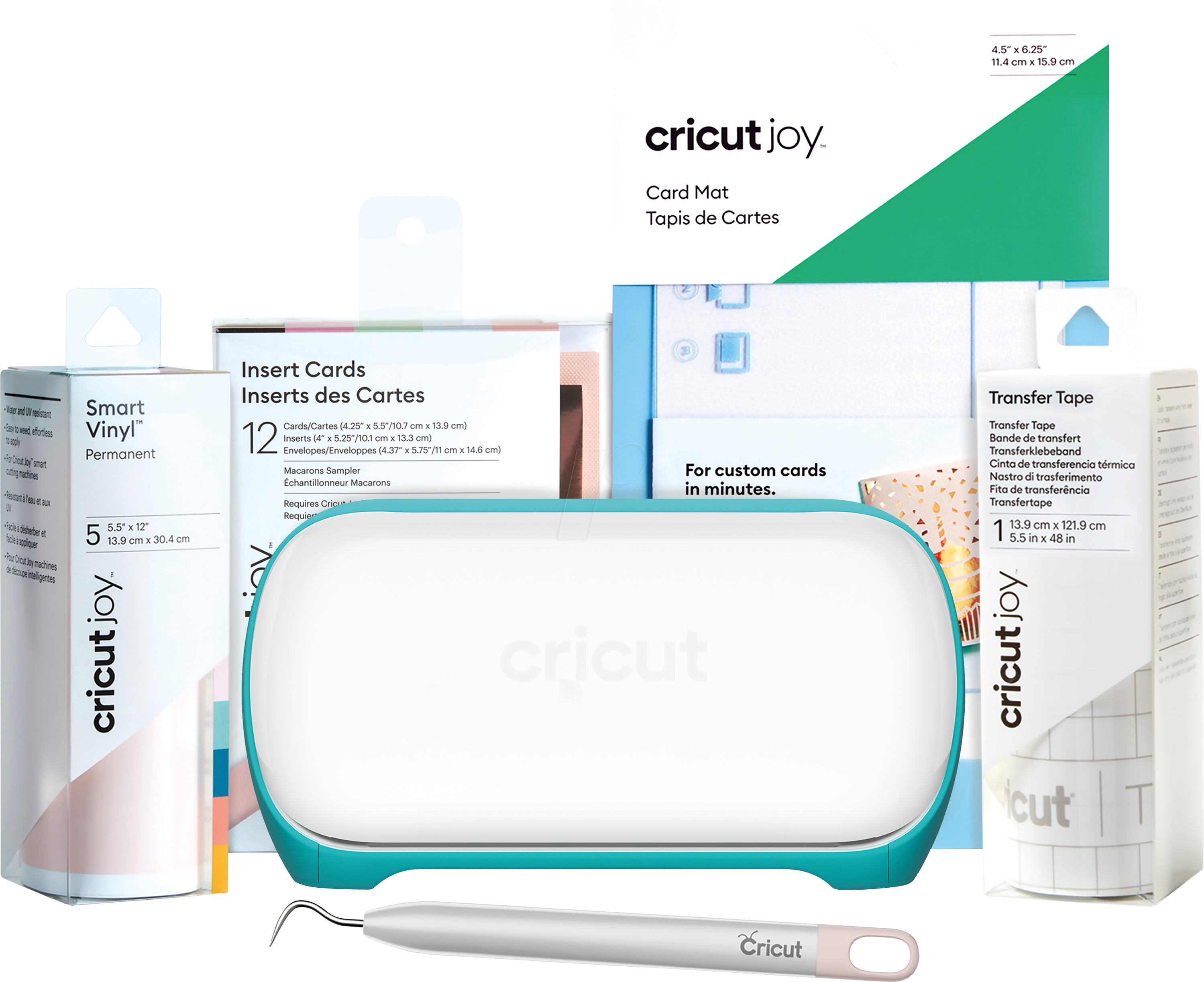 0093573438875 - 8002174 - Schneideplotter Cricut Joy Starter Bundle