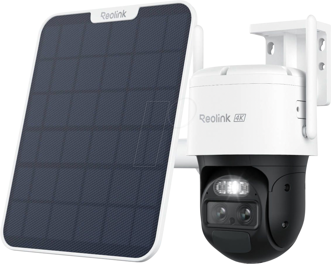 Reolink TrackMix Series B770 Kamera mit Solarpanel 2 8MP (3840x2160), Solar/Akkubetrieb, IP65-Wetterschutz, Dual-Sens-System