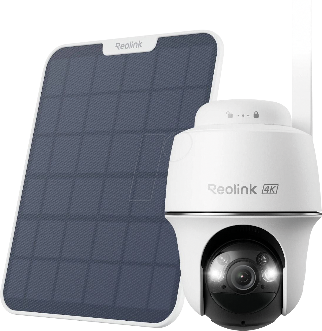 REO G440-SOL - Überwachungskamera, 4G / LTE, außen, inkl. Solarpanel