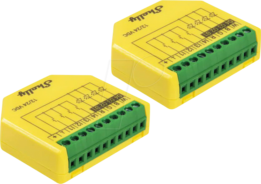 SHELLY PRGBWP-2 - Shelly Plus RGBW PM, 2er Pack