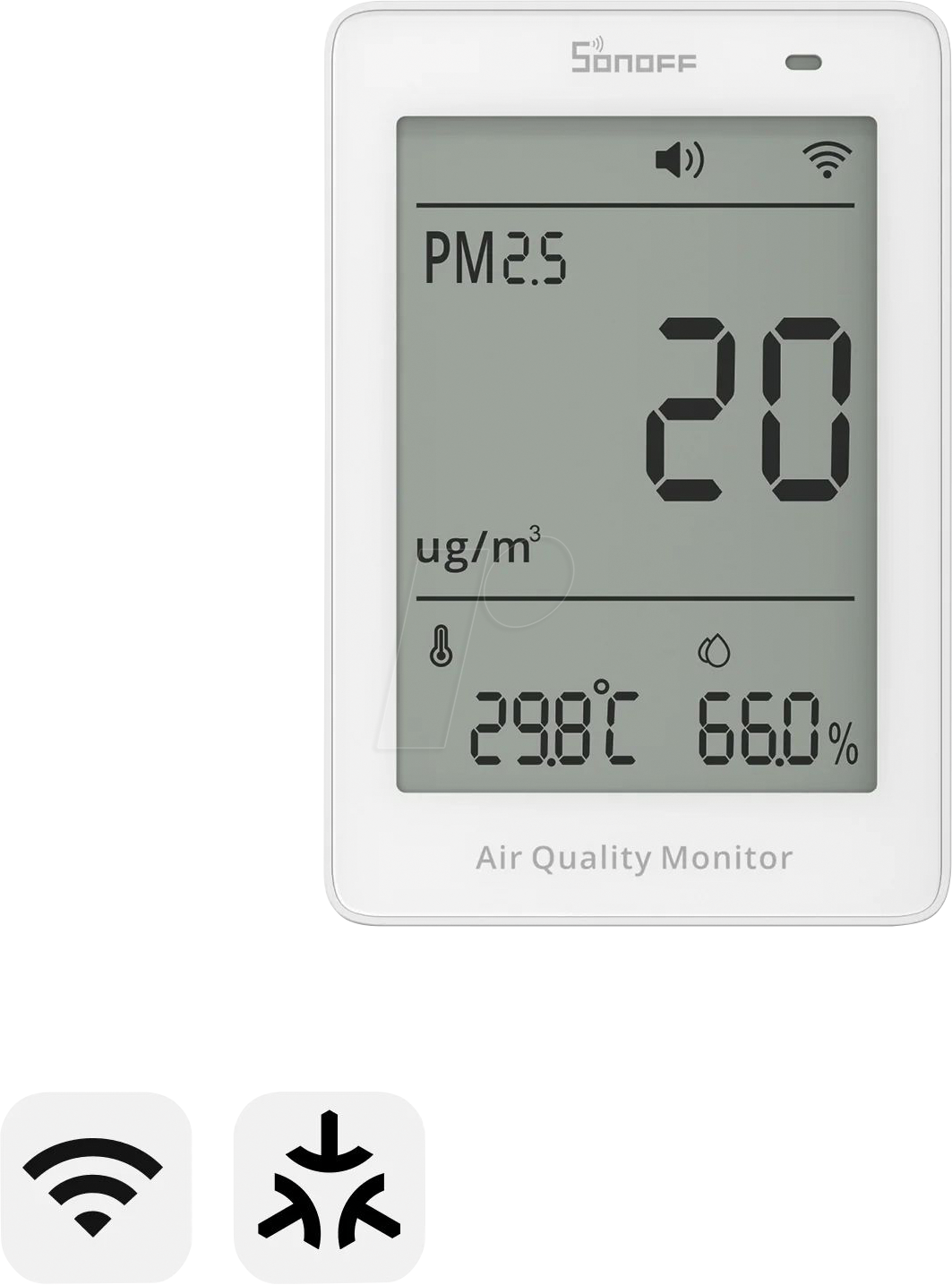 6920075743265 - SON SAWF-07P - Luftqualitätsmonitor WLAN Matter