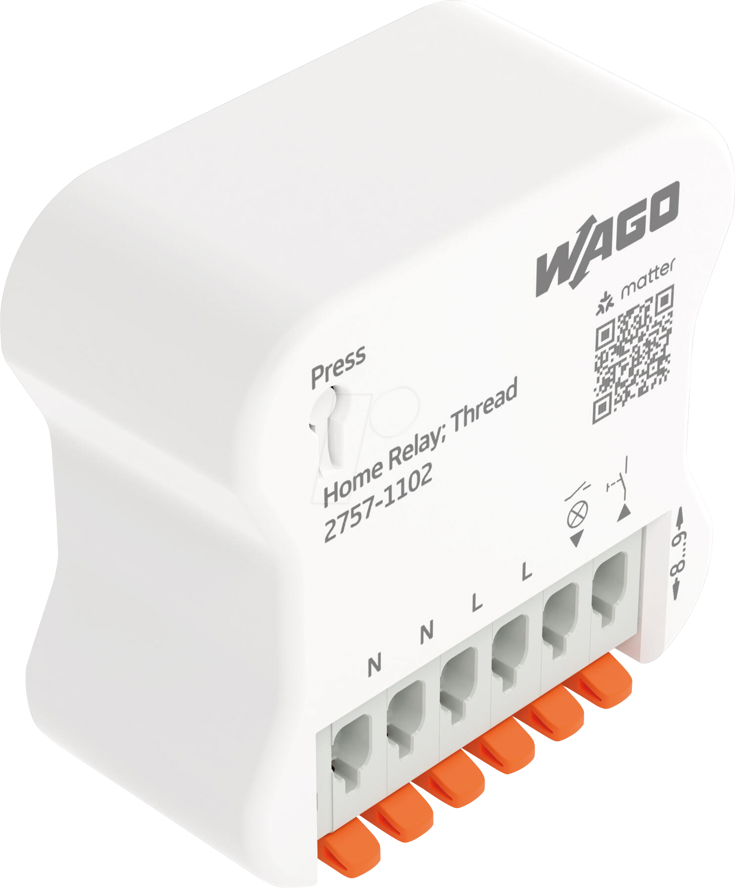 WAGO 2757-1102 - 1-Kanal Schaltaktor, Matter over Thread