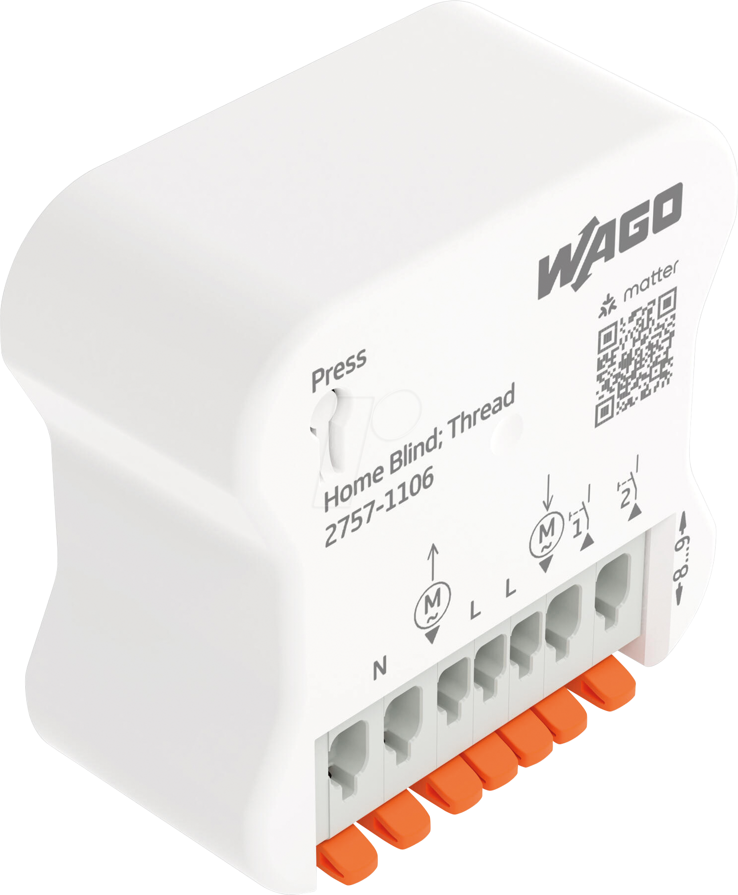 WAGO 2757-1106 - Rollladenaktor, Matter over Thread