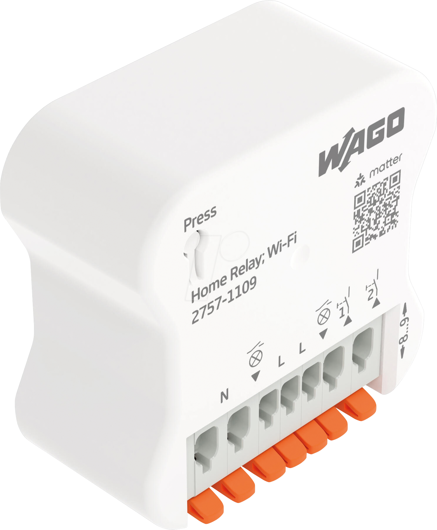 WAGO 2757-1109 - 2-Kanal Schaltaktor, Matter over Wi-Fi