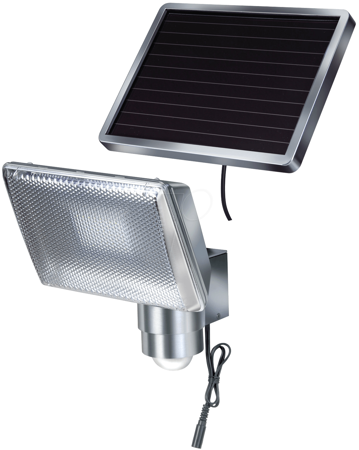 Solar Spotlight Solar Light Outdoor 12 LEDs 600 Lm 200ยฐ Adjustable Auto On/Off 