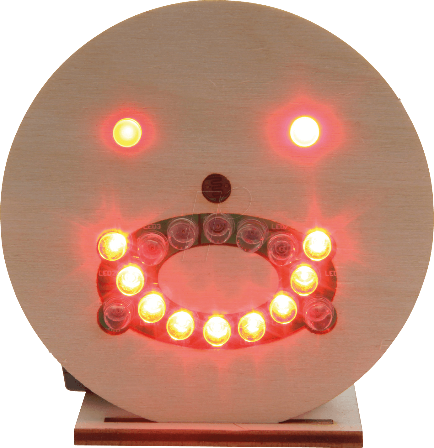 4037373763337 - SOL-EXP 76333 - Stimmungsbarometer Smiley Lötbausatz für 9V Batterie