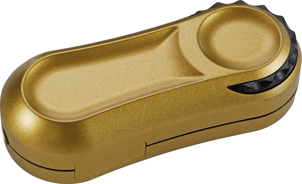 4011644005531 - Inter Bär - interBär 8114-01001 Schnurdimmer Gold Schaltleistung (min) 20 w Schaltleistung (max) 200 w 1 s