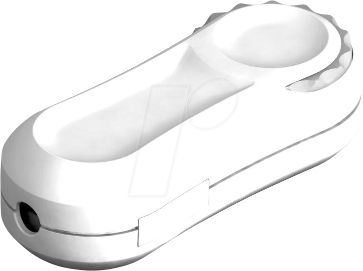 SZD 8114 WS - Schnur-Zwischendimmer, 230 V, 20 - 200 VA, weiß, mit Sicherungse