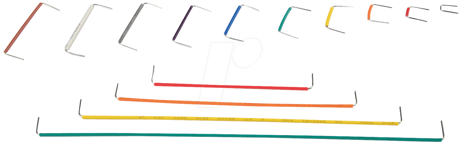 STECKBOARD DBS: Steckbrücken-Drahtbrücken-Set, 140-teilig bei reichelt ...