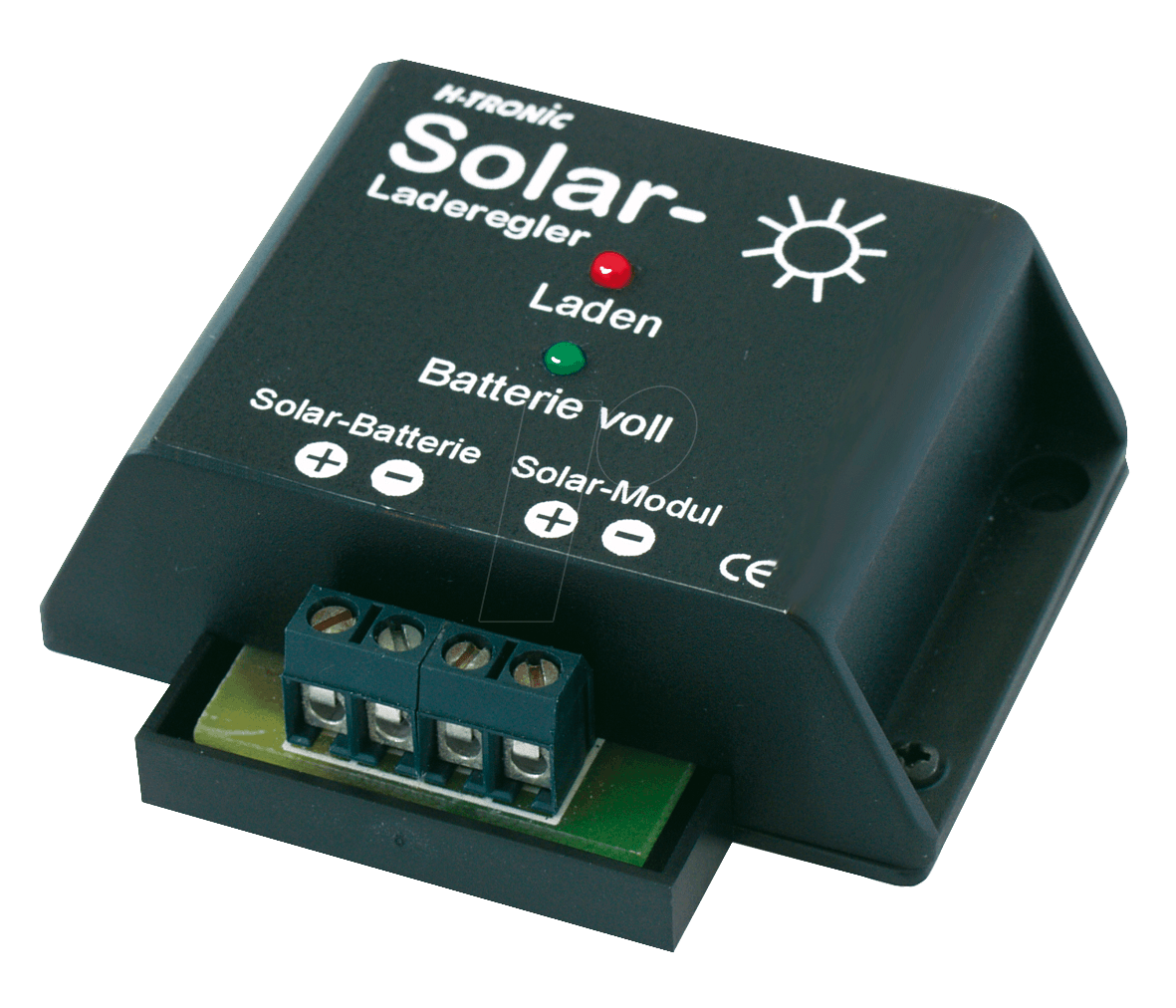 SOLARLADER: Solarladeregler für Solarpanels bis max. 53 W bei