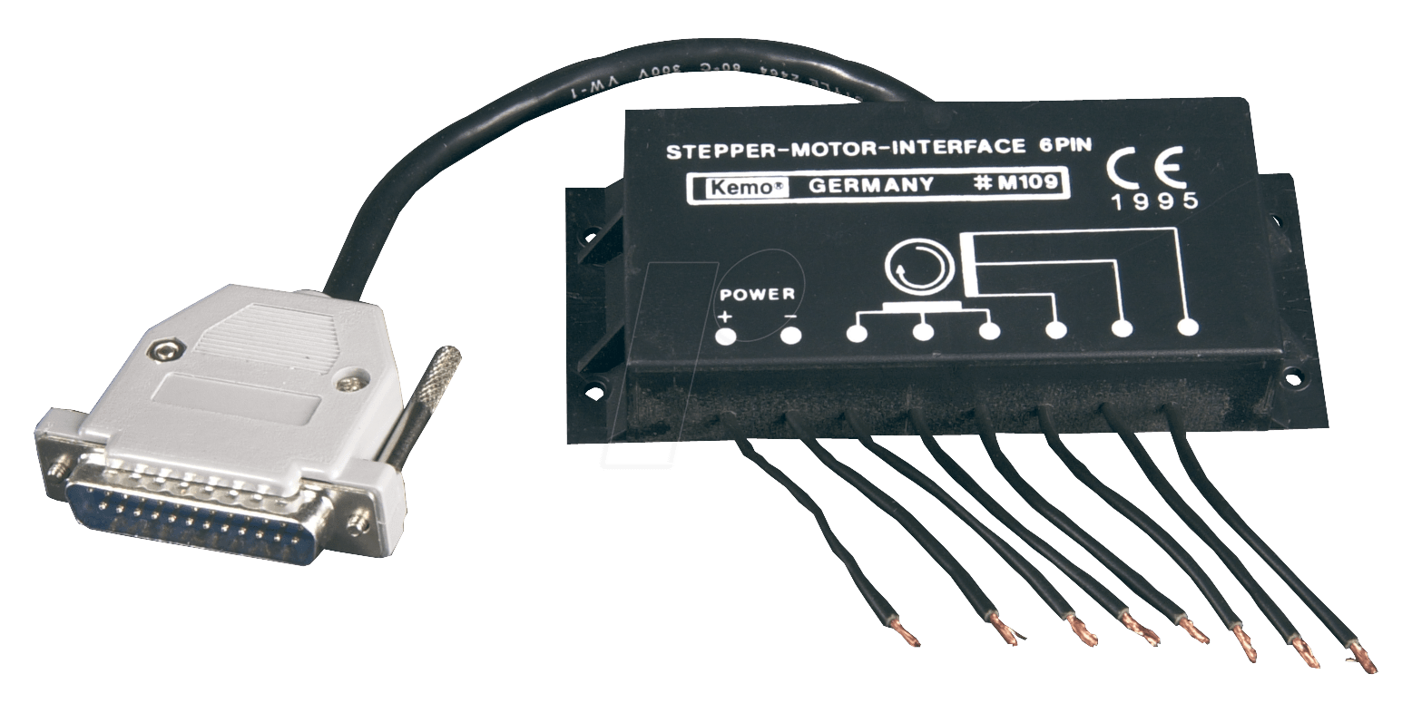 M 106 - Modul, Schrittmotor-Interface, 4-Pin