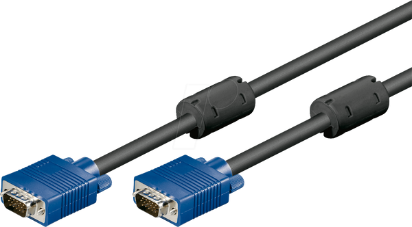 Кабель для монітора VGA, 15-контактний, штекер VGA, 10 м