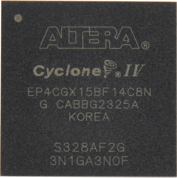 ПЛІС, 14400LogC 900LABs 72I/O BGA169
