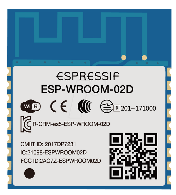 ПЛАТА РОЗРОБКИ ESP-WROOM-02D.