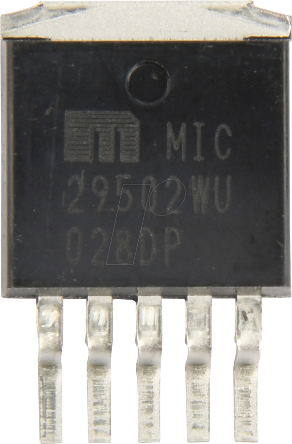 LDO, Uвихід 1.25..25V, Uin 2.25..26V, 5A, DDPAK-5