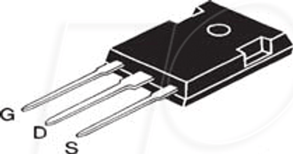 MOSFET, N-канальний, 500 В, 30 А, 0,2 R, TO-247AD