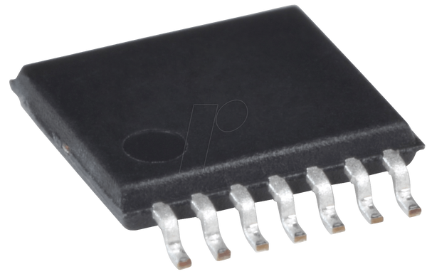 4-канальний АЦП, 16-бітний, I2C, 2.7 ... 5,5 В, TSSOP-14