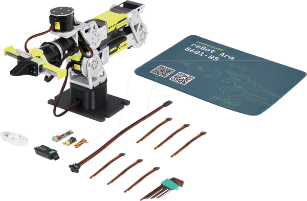 Зібраний комплект reBot Arm B601-RS із захватом