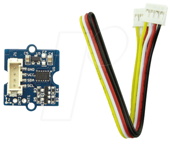 Arduino - Grove 3-осьовий акселерометр (±16g), цифровий, ADXL345
