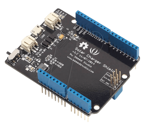 Arduino Shield - Солнечное зарядное устройство v2.2, ETA1036 / CN3065