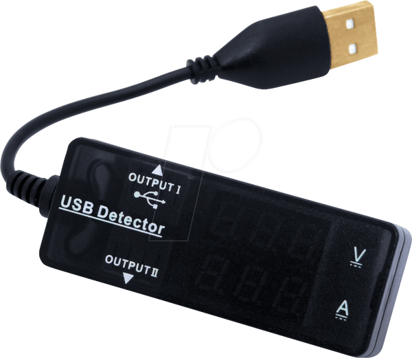 Raspberry Pi -амперметр/вольтметр, двосторонній, USB