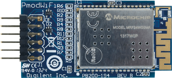 Pmod WiFi: інтерфейс WiFi 802.11g