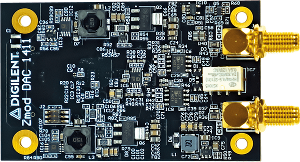 Zmod DAC 1411: SYZYGY2, канальний 14-розрядний модуль ЦАП