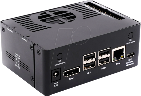 Корпус для Jetson Orin Nano DK, сталевий, чорний
