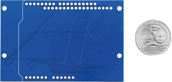 Набор Arduino LCD shield, сине-белый дисплей 16x2