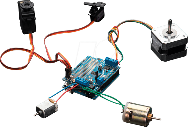 Щит Arduino - двигатель, TB6612FNG