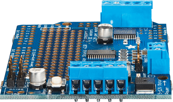 Щит Arduino - двигатель, TB6612FNG