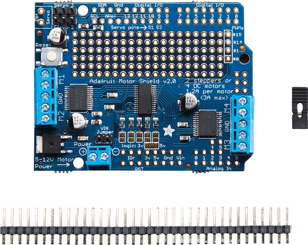 Щит Arduino - двигатель, TB6612FNG