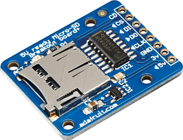 Плати для розробки - Breakout-Board для MicroSD-карт
