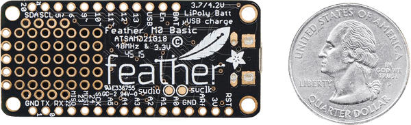 Платы разработки - Adafruit Feather M0 Basic Proto