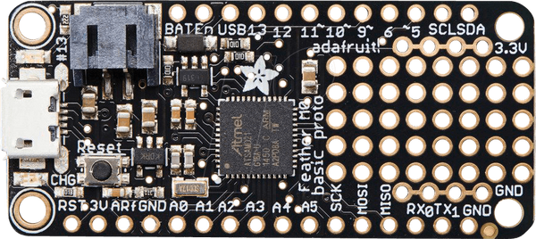 Платы разработки - Adafruit Feather M0 Basic Proto