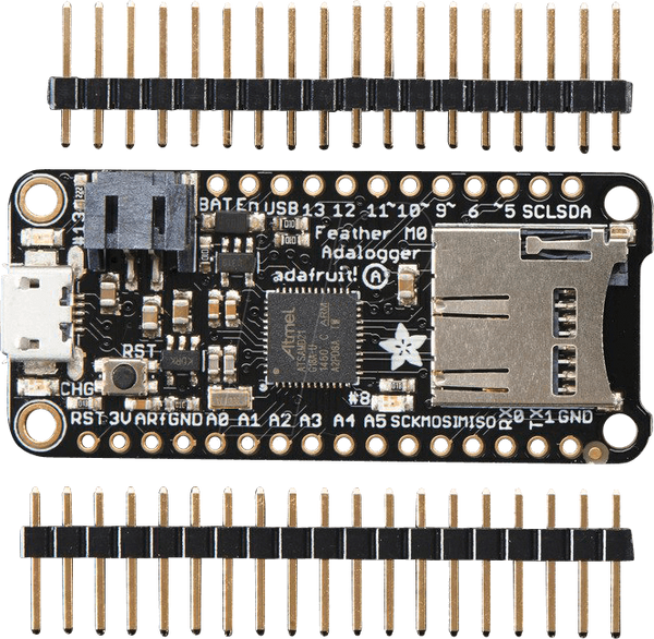 Платы разработки - Adafruit Feather M0 Adalogger