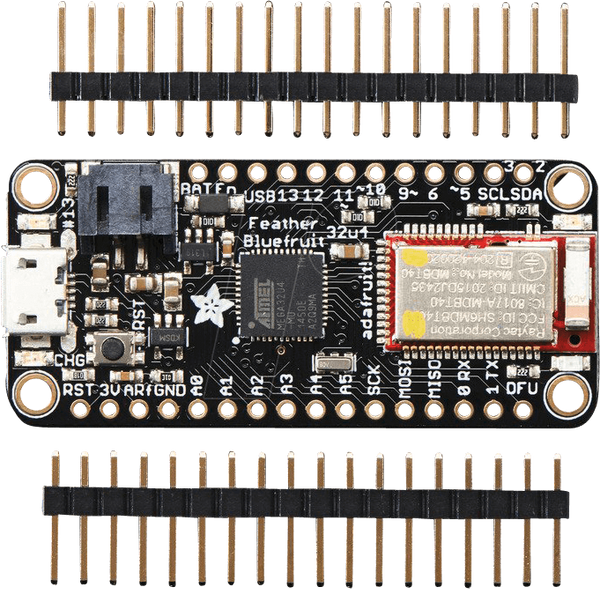 Платы разработки - Adafruit Feather 32u4 Bluefruit LE
