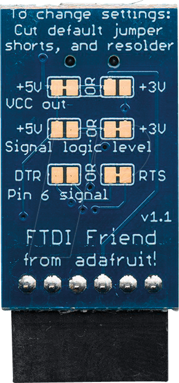 Плати для розробки - FTDI Friend, перехідник USB на FT232RL