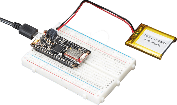 Платы разработки - Adafruit M0 Bluefruit LE