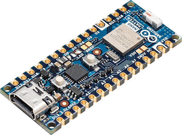 Arduino Nano Matter, MGM240S, BLE, OT, USB-C, сумісний з Matter