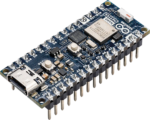 Arduino Nano Matter, MGM240S, USB-C, сумісний з Matter, з головкою