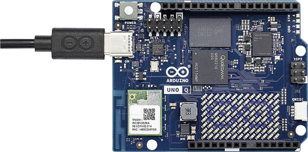Arduino UNO Q - 4x 2 ГГц, 2 ГБ, 16 ГБ eMMC