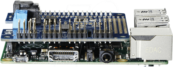 Raspberry Pi - Servo-HAT, 16-канальний ШІМ, PCA9685