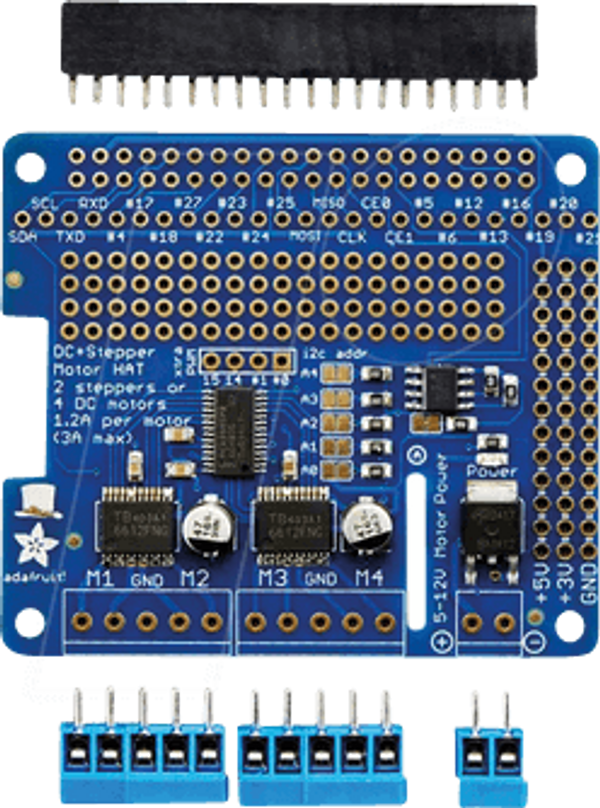 Raspberry Pi Shield - екран крокового двигуна для Raspberry Pi, TB6